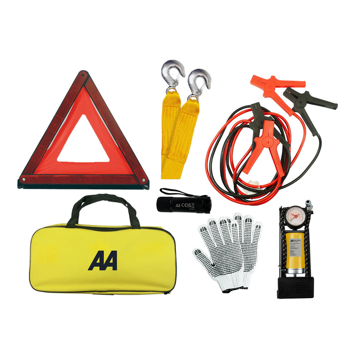 AA Car Essentials 5060114610651 Notfall-Pannen-Set Auto-Set Emergency Breakdown Kit, Auto-Set Emerge