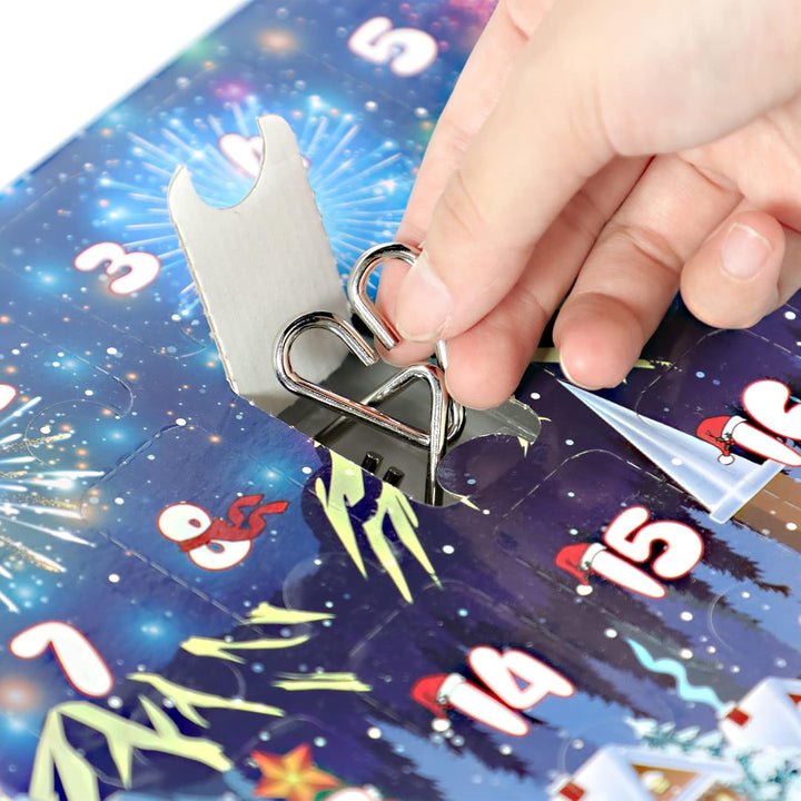 Awutzut Puzzle Adventskalender 2025 Knobelspiele für Kinder Erwachsene Weihnachtskalender Jungen Mäd