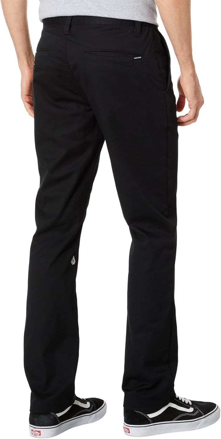 Volcom Men's Frickin Slim Stretch Pants 30 Schwarz - Neu, 30 Schwarz - Neu