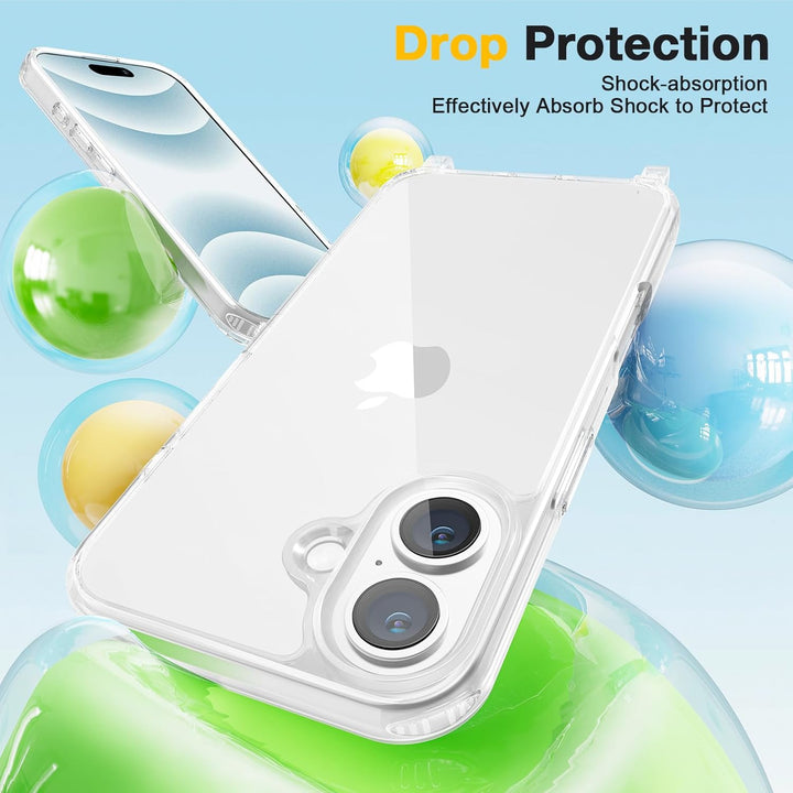 GOODVISH Handykette für iPhone 16 Hülle mit Band (6.1") | Kameraschutz und Bildschirmschutz | | Neck