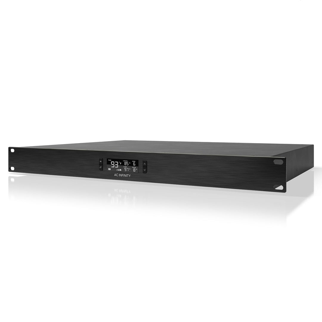 AC Infinity CLOUDPLATE T5, Rack-Montage-Lüfter 1U, hinterer Abluftstrom, zur Kühlung von AV-, Heimki
