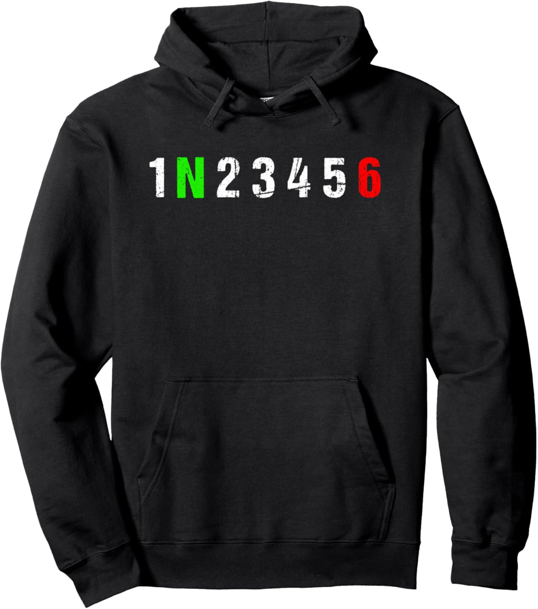 Gangschaltung I Motocross Motorrad Chopper Dirtbike Pullover Hoodie