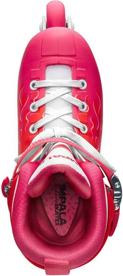 Impala Rollerskates Damen Impala Lightspeed Inline Skate US 10 / EU 41 / UK 8 Flames, US 10 / EU 41