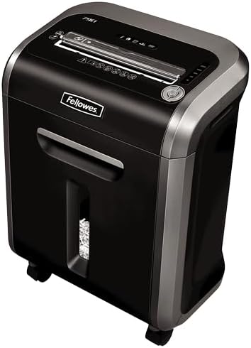 Fellowes 16 Blatt Aktenvernichter, Partikelschnitt (P4) Papierschredder für Büro, Powershred 79Ci, m