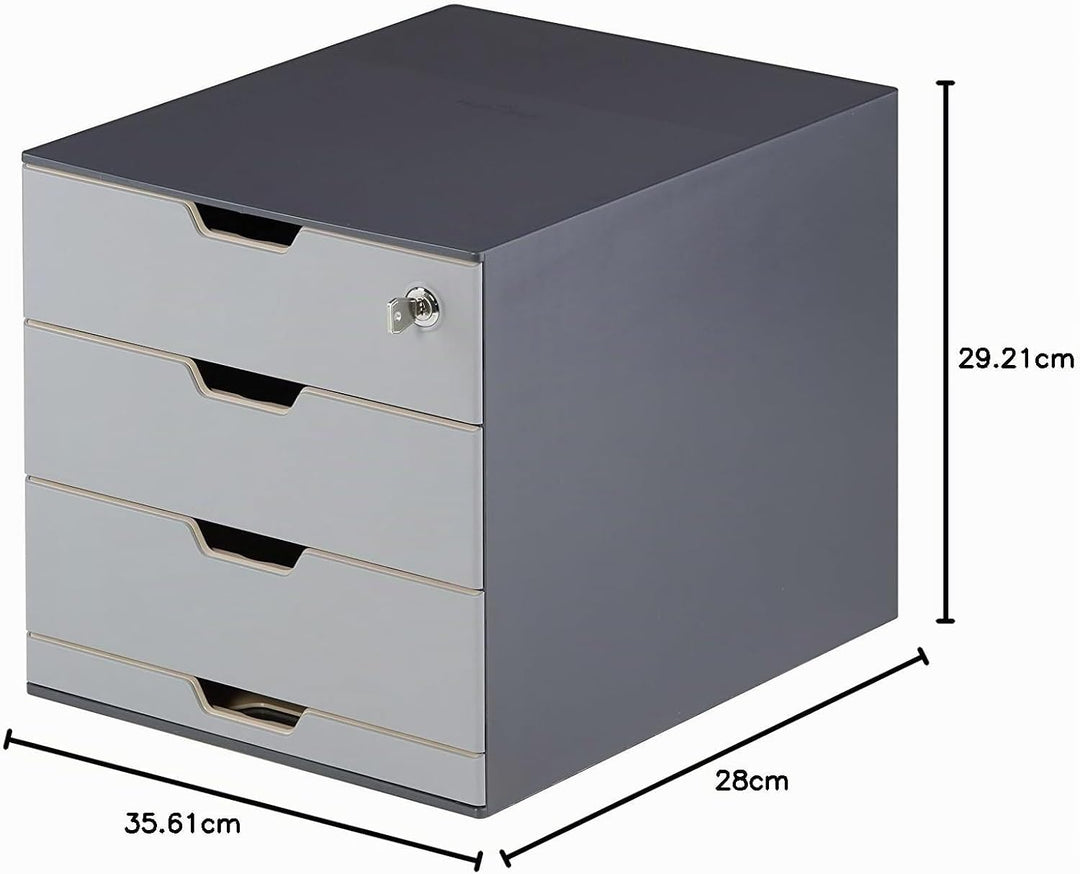 Durable Coffee Point Box Aufbewahrungsbox für Kaffee/Tee, Cateringbox, Kaffeestation/Büroküche, anth