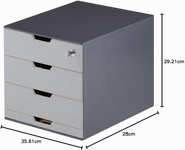 Durable Coffee Point Box Aufbewahrungsbox für Kaffee/Tee, Cateringbox, Kaffeestation/Büroküche, anth