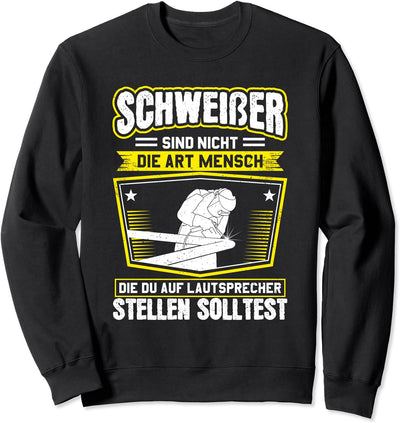 Lautsprecher Schweisser Sweatshirt