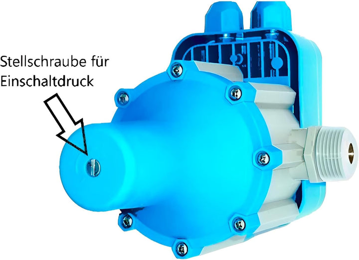 Automatische Drucksteuerung EPC-1 mit Trockenlaufschutz Druckschalter Gartenpumpe Einschaltdruck ein