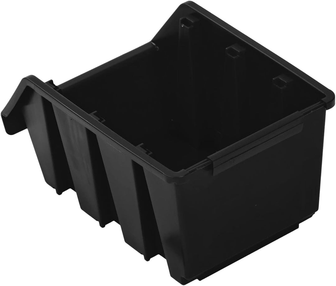 PAFEN Stapelboxen Set – 10x Stapelbox für Werkzeugwand 243 x 125 x 175 mm – Sichtbox Stapelkasten St