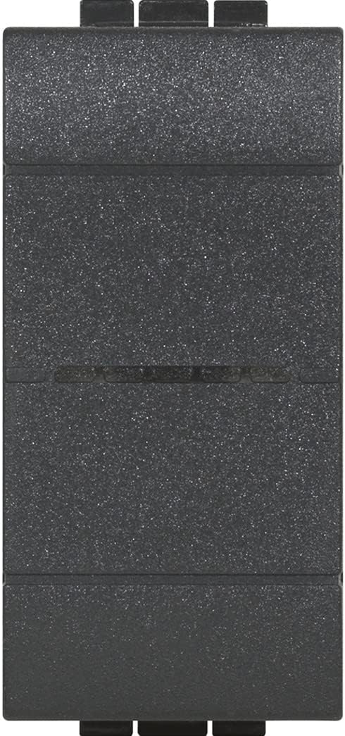 Bticino L4003C Livinglight Umsteller verbunden, Anthrazit, anthrazit