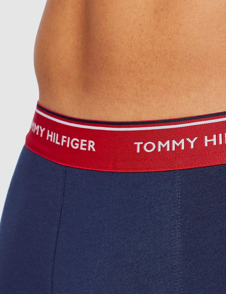 Tommy Hilfiger Herren Trunk (3er Pack) S Mehrfarbig (Multi / Peacoat), S Mehrfarbig (Multi / Peacoat