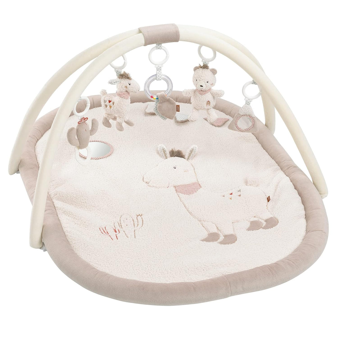 Fehn 058017 3-D-Activity-Decke Peru – Spielspass zum Fühlen & Greifen für Babys und Kleinkinder ab 0
