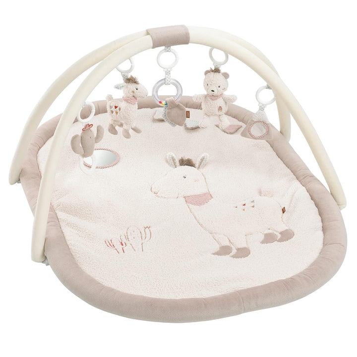 Fehn 058017 3-D-Activity-Decke Peru – Spielspass zum Fühlen & Greifen für Babys und Kleinkinder ab 0
