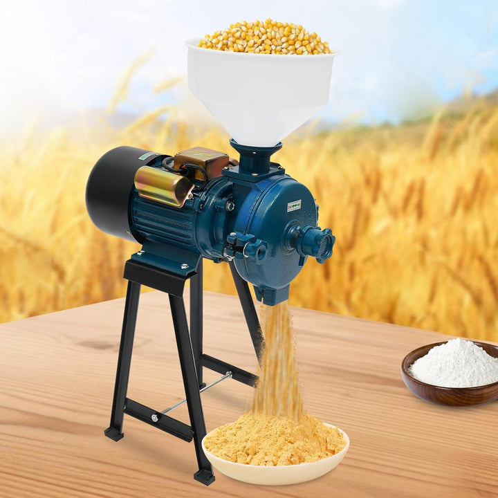 2200W Elektrische Gewerbliche Schleifmaschine, 220V Dry Getreidemühle Mühle, 1400R/min Gewerbliche S