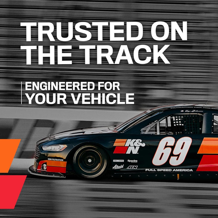 K&N 33-2453 Motorluftfilter: Hochleistung, Prämie, Abwaschbar, Ersatzfilter,Erhöhte Leistung, 2015-2