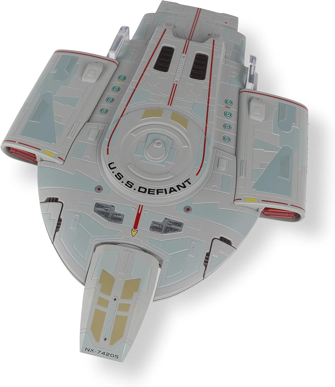 Star Trek - die offizielle Raumschiffsammlung - U.S.S. Defiant NX-74205 Raumschiff 22 cm