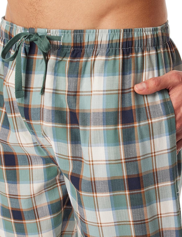 Schiesser Herren lange Schlafhose Web - Mix + Relax, Multicolor 4_180292