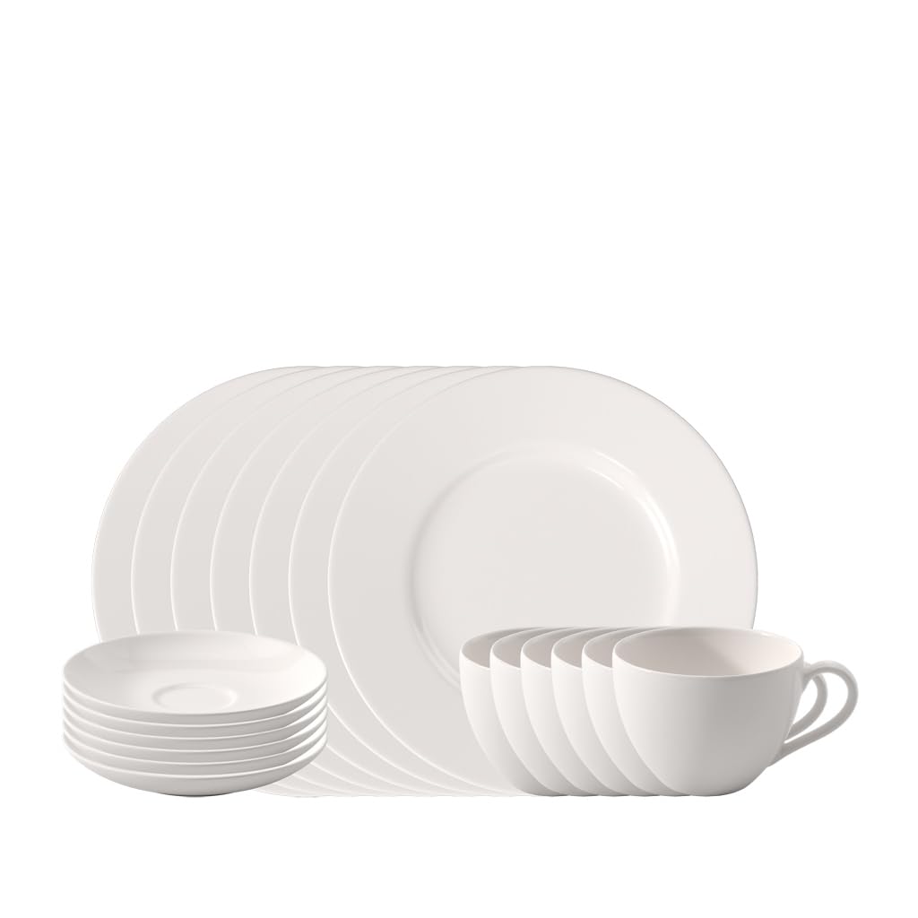 vivo - Villeroy & Boch Group vivo | Villeroy & Boch Group Basic White Kaffee-Set 18-teilig