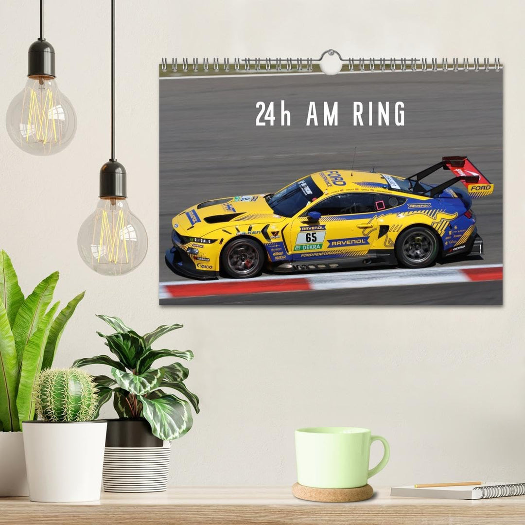 24h am Ring (Wandkalender 2026 DIN A4 quer), CALVENDO Monatskalender: Das 24h-Rennen auf dem Nürburg