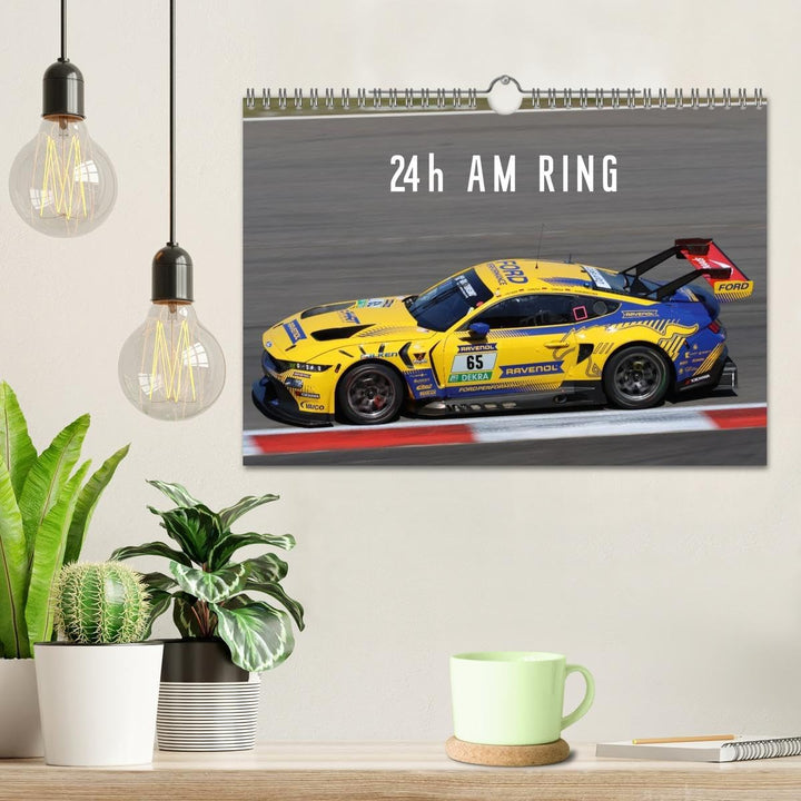 24h am Ring (Wandkalender 2026 DIN A4 quer), CALVENDO Monatskalender: Das 24h-Rennen auf dem Nürburg