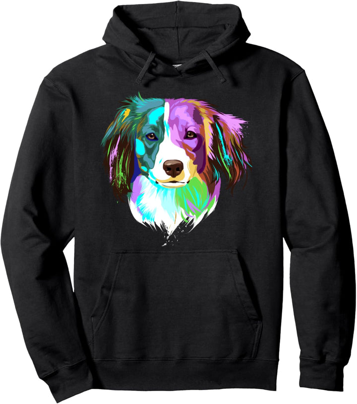 Splash Hund Kooikerhondje Pullover Hoodie