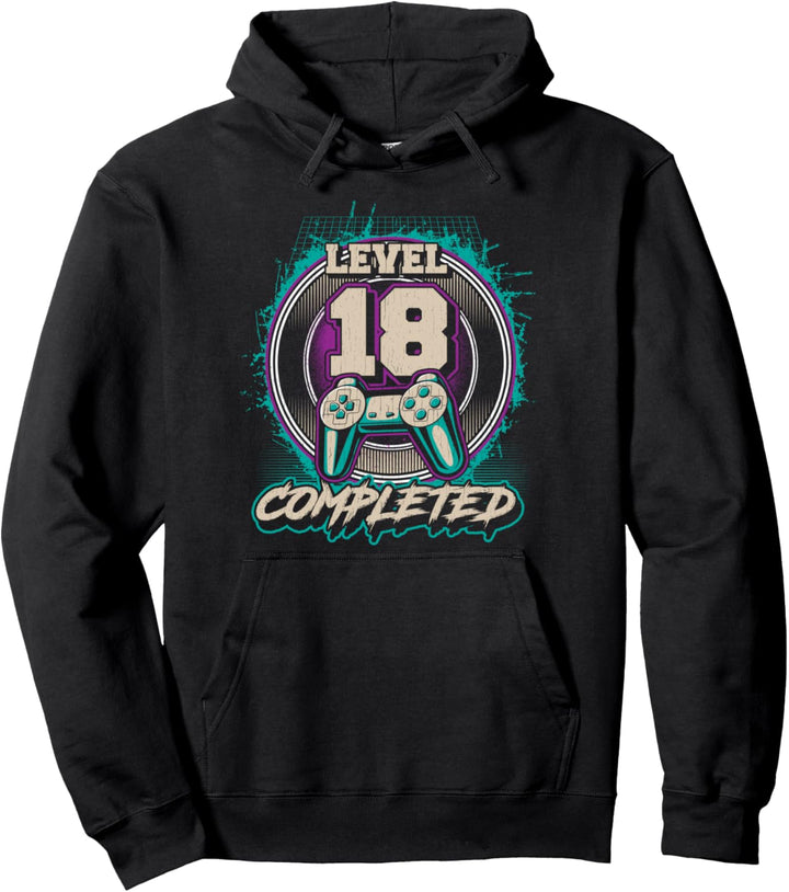 Level 18 completed Pullover Hoodie