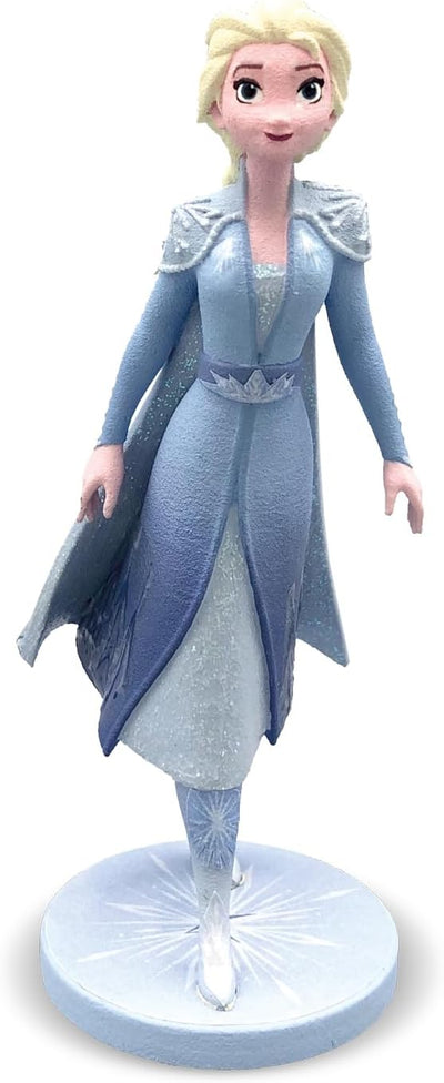 Bullyland 13414 - Spielfiguren Jubiläums-Set Prinzessin Elsa, Anna, Salamander Bruni, Kristoff und S