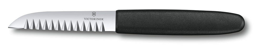 Victorinox, coltello da decorazione con manico ergonomico in plastica, nero