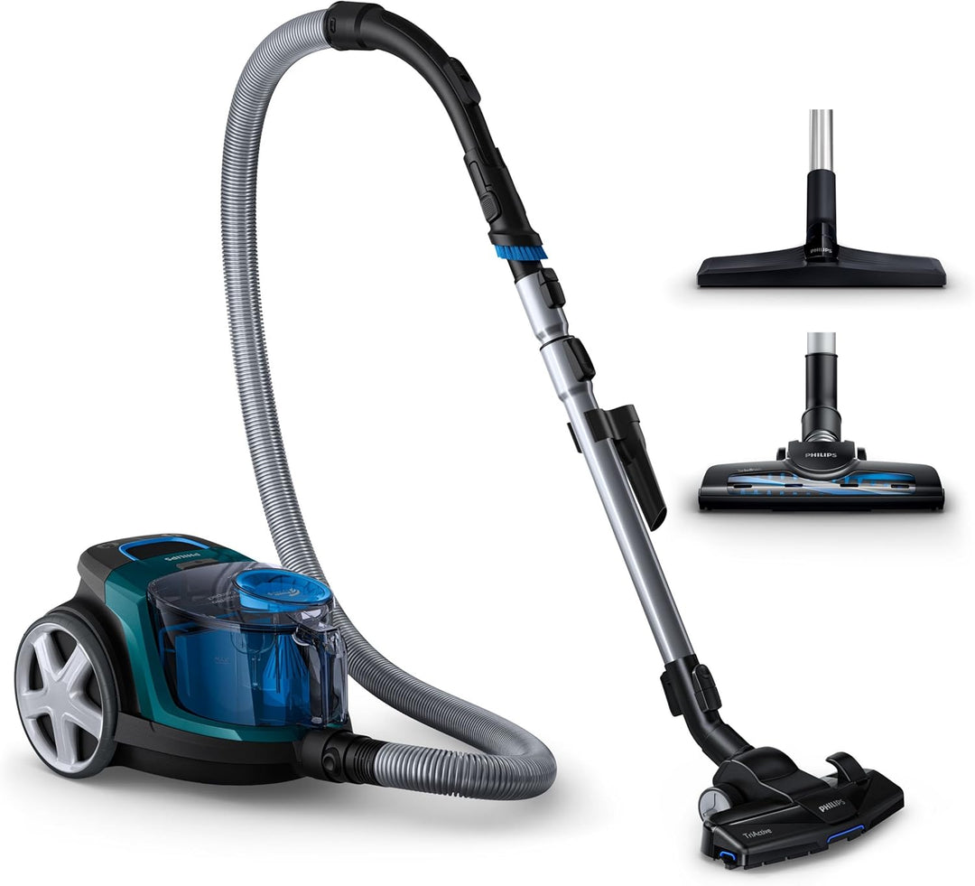 Philips PowerPro Compact FC9334/09 Staubsauger (650 W, zylindrischer Staubsauger, trocken, beutellos