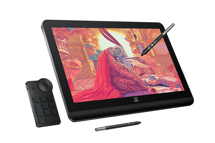 XPPen Artist Pro 19 (Gen 2) 4K Grafikdisplay, 156% sRGB Zeichnentablett, 18,4-Zoll-Bildschirm mit 16