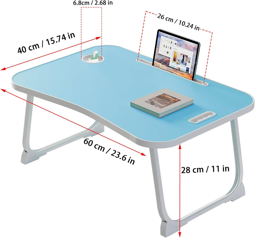 Laptop Betttisch, zum Lesen, Schreiben, Frühstückstisch im Bett, auf dem Sofa und in Haus und Büro (