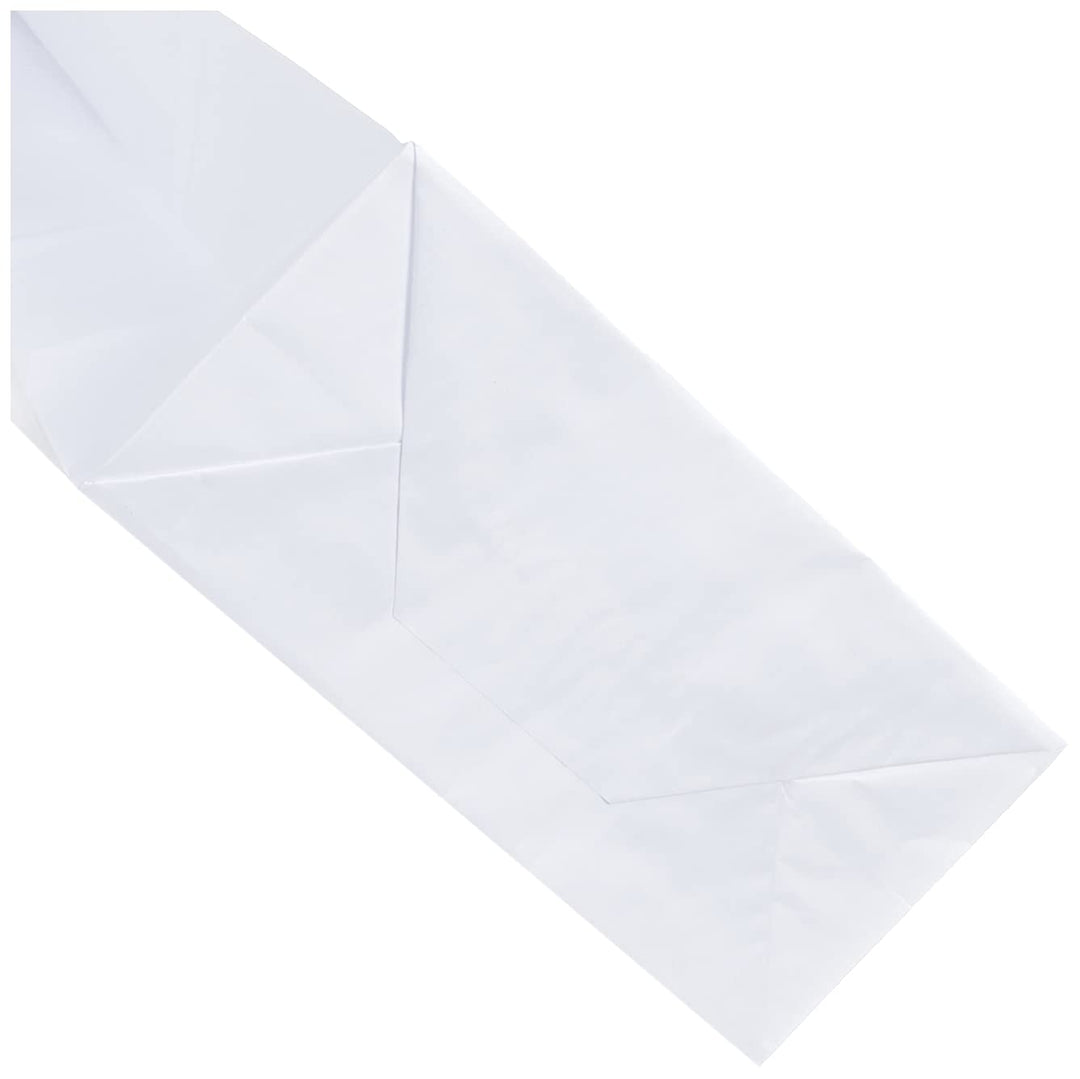 Propac z-show26 Umschlag Shopper aus Papier Flacher Griff, Weiss, 26 x 34 cm, Stück 100