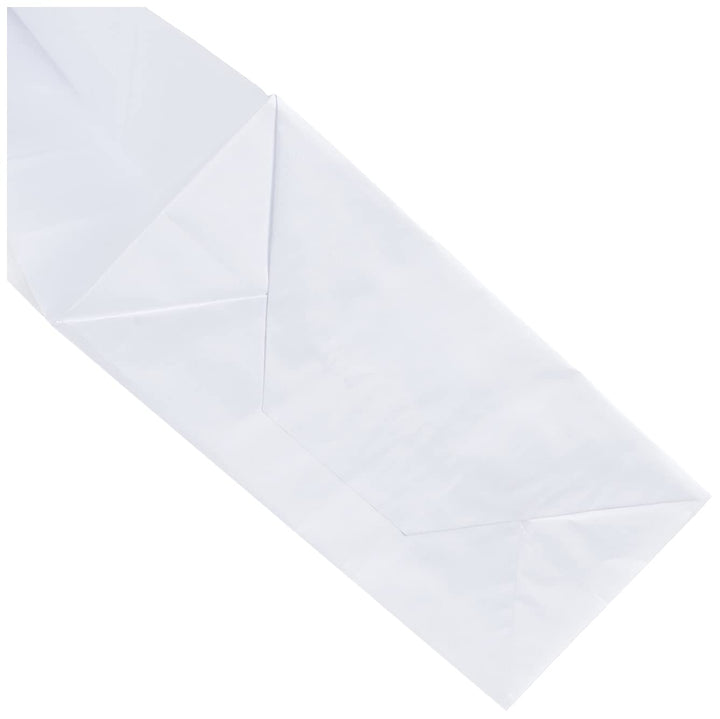 Propac z-show26 Umschlag Shopper aus Papier Flacher Griff, Weiss, 26 x 34 cm, Stück 100