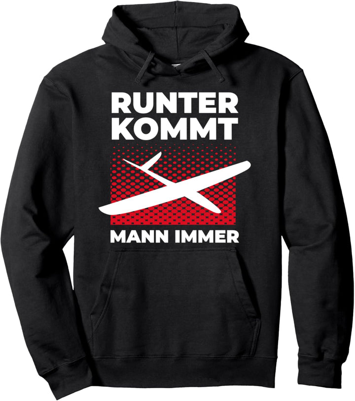 Segelfliegen, Segelflug Design I Segelflieger Motiv Pullover Hoodie