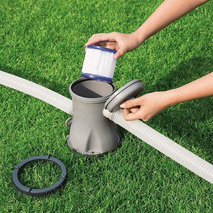 WuYan Filterkartusche für Typ D VII, Kartuschenpumpe kompatibel mit Best-Way Intex Typ D Filterkartu