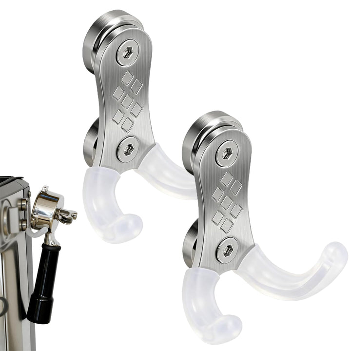 2 Stück Magnetischer Siebträger Halter, Siebträger Zubehör für Ninja Luxe Cafe Breville Maschinen, E
