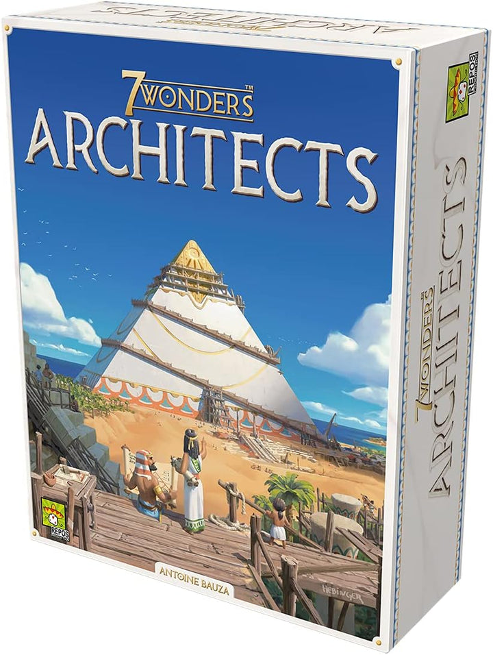 Asmodee | Repos Production | 7 Wonders Architects | Kennerspiel | Strategiespiel | 2-7 Spieler | Ab
