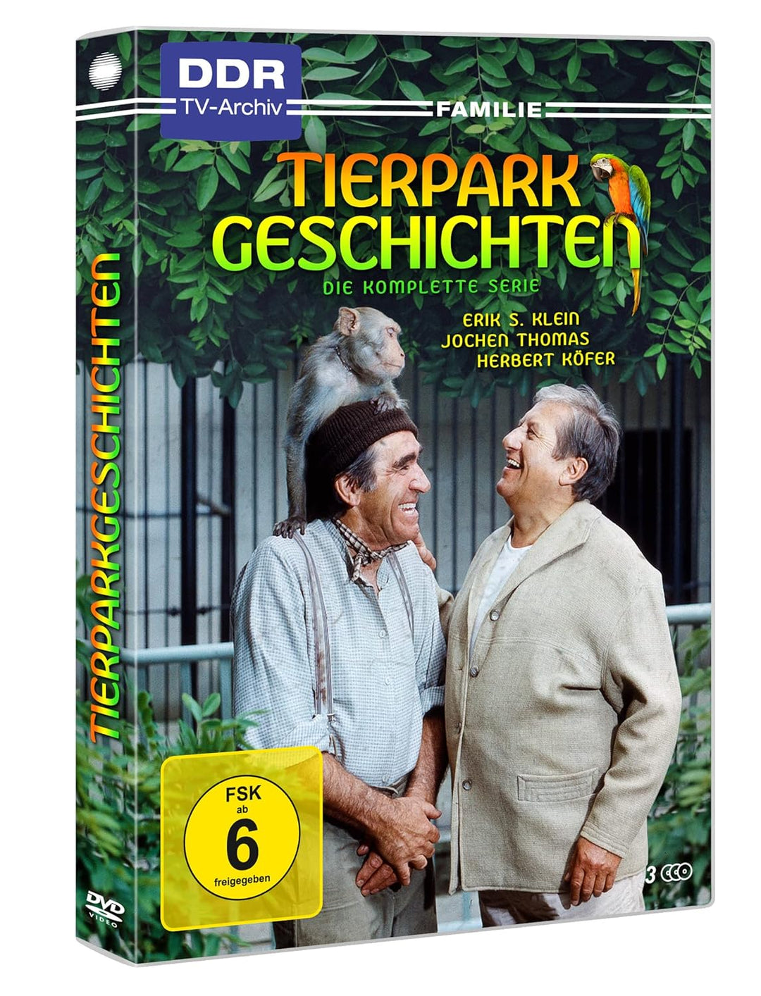 Tierparkgeschichten - Die komplette Serie (DDR TV-Archiv) [3 DVDs], DVD