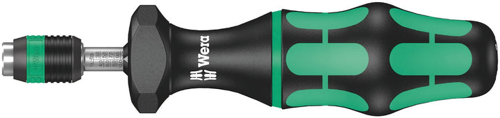 Wera 7446 Kraftform einstellbare Drehmomentschraubendreher mit Rapidaptor Schnellwechselfutter, 1/4