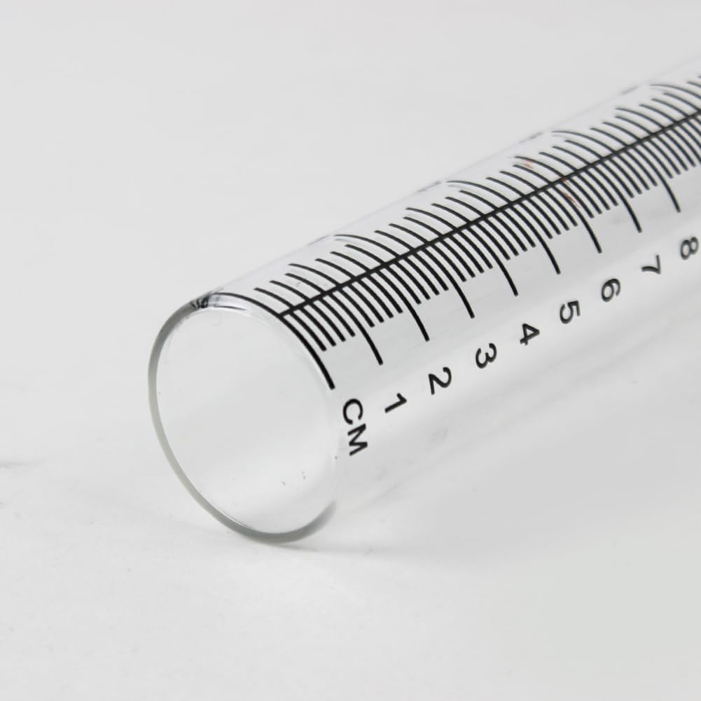 17,8 cm Kapazität Regenmesser Ersatzrohr Glas 2 Stück Ersatz Regenmesser Rohr für Garten Hof Aussenb