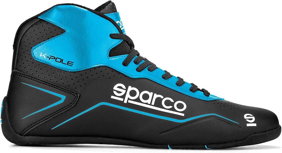Sparco KART SCHUHE K-POLE GRÖSSE 40 BLAU,Taglia:40