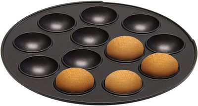 Bestron 3-in-1 Cakemaker im Retro Design, mit 3 auswechselbaren Backplatten, Donut-, Cupcake- und Ca