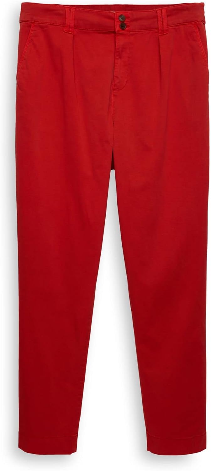 ESPRIT Damen Hose 44W / 28L 635/Orange Red, 44W / 28L 635/Orange Red