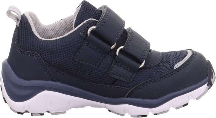 Superfit Jungen Sport5 Sneaker 21 EU Blau Hellgrau 8010, 21 EU Blau Hellgrau 8010