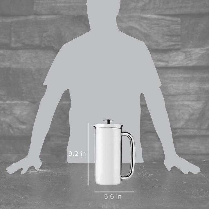 ESPRO – P7 French Press – doppelwandiger, isolierter Kaffee- und Teebereiter aus Edelstahl mit Mikro