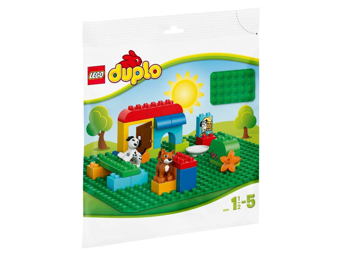 LEGO Duplo - Grüne Bauplatte - 2304
