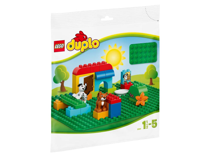 LEGO Duplo - Grüne Bauplatte - 2304