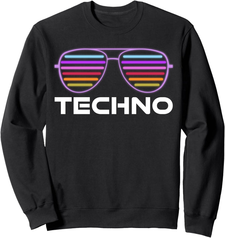 HardTekk Schranz Hard Tekk Tekke DJ Rave Techno Sweatshirt