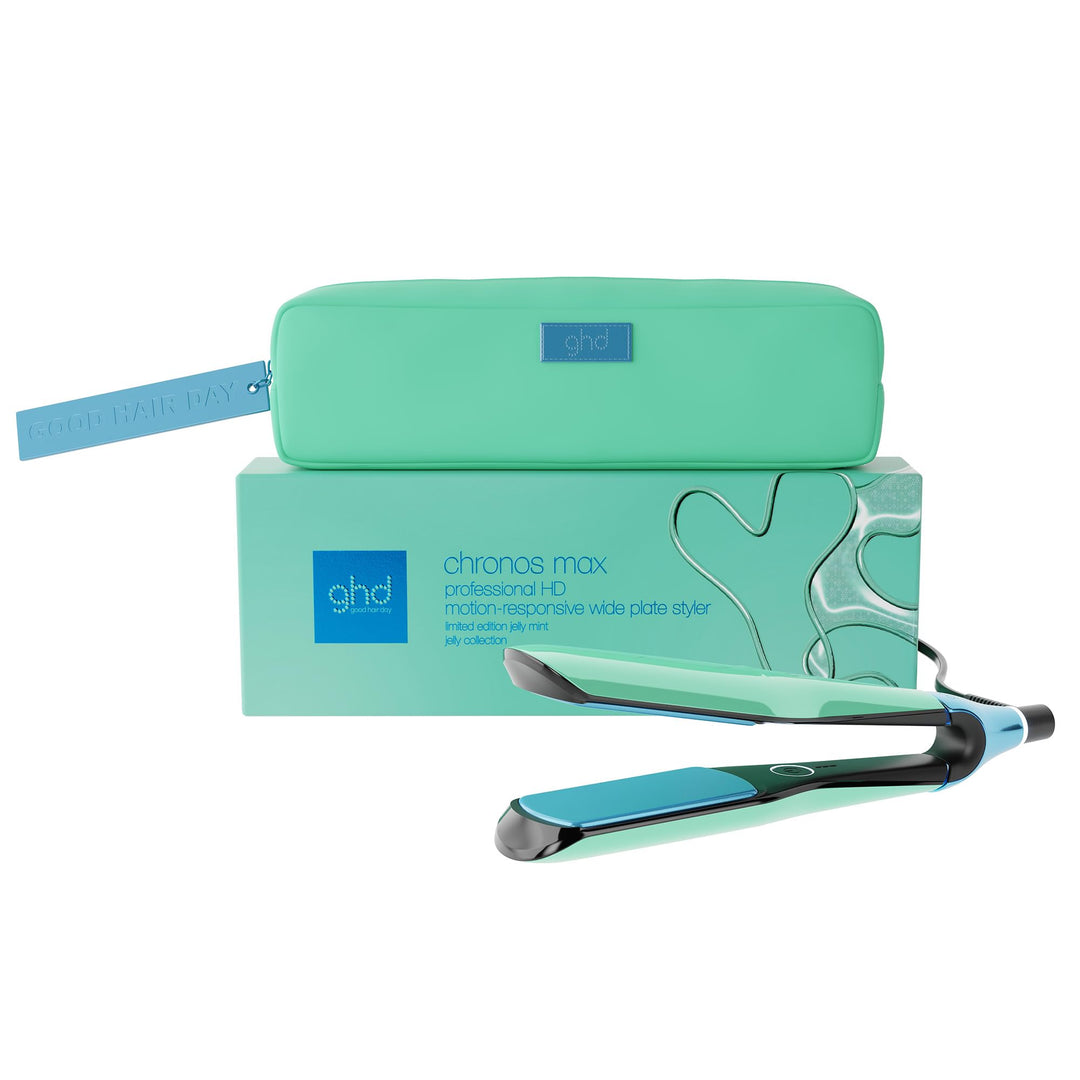 ghd chronos max Breites Glätteisen: Ideal für dickes, langes & lockiges Haar, smarter Styler, 85% gr