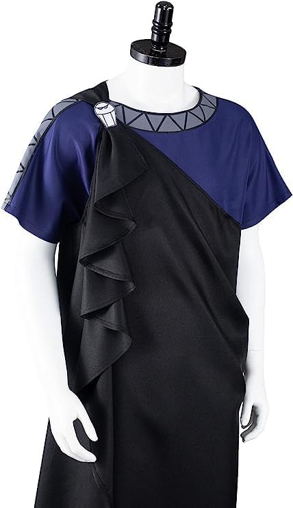 Hercules Cosplay Hades Kostüm Griechische Gott Hades Robe Hercules Fancy Dress Kostüm für Herren Hal